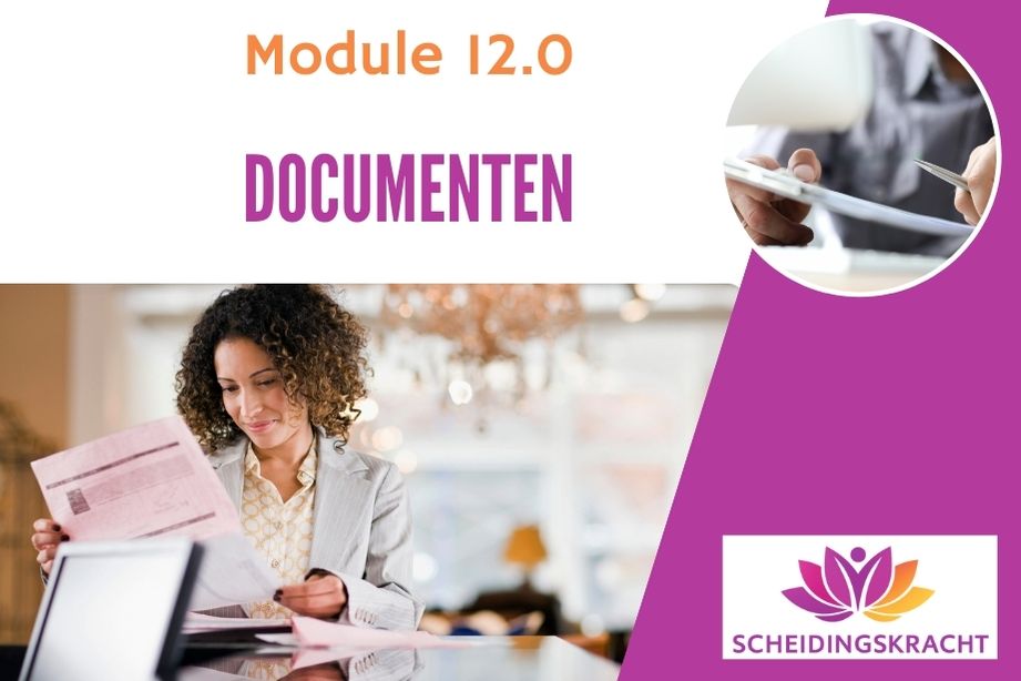 Documenten bij scheiding