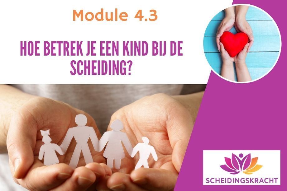Hoe betrek je een kind bij de scheiding