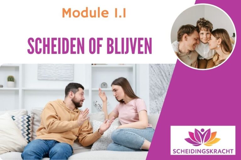 Scheiden of blijven
