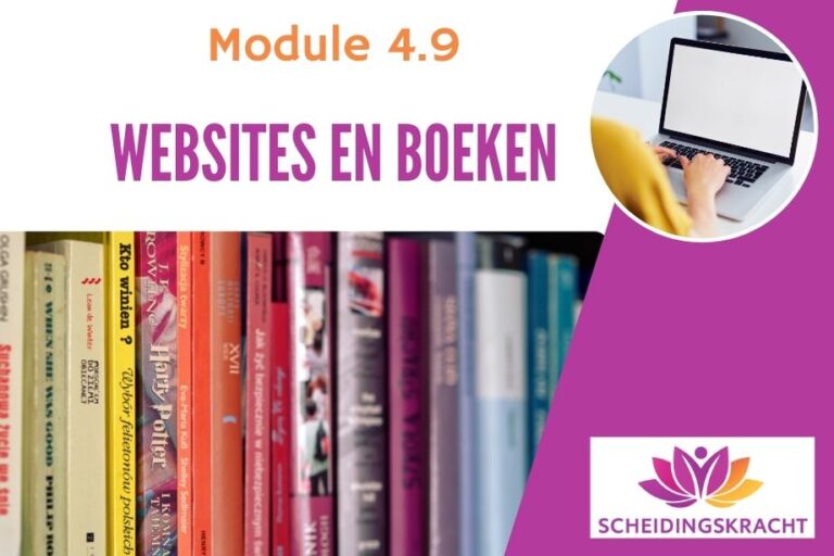 Websites en boeken over scheiden